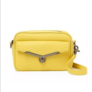 Botkier Valentina Mini Camera Crossbody Sunburst/Gunmetal